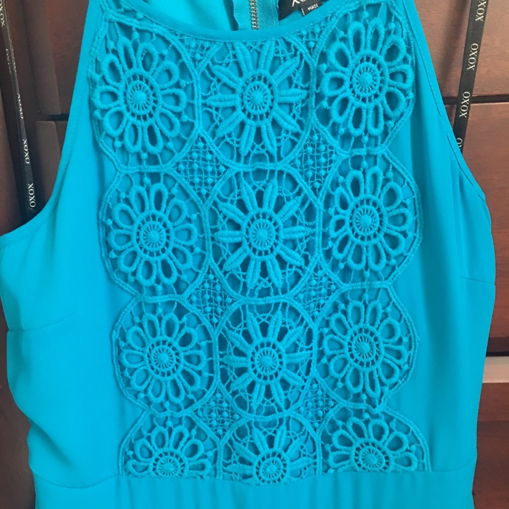 XOXO Crochet Front Romper - Picture 3 of 6